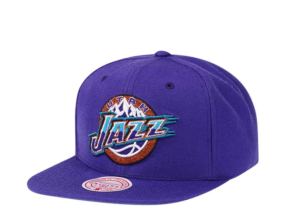 Mitchell & Ness Utah Jazz Hardwood Classics Snapback Gorra