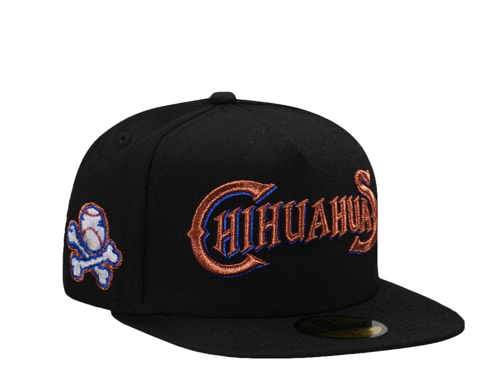 New Era El Paso Chihuahuas Black Copper  Edition 59Fifty AFrame Gorra