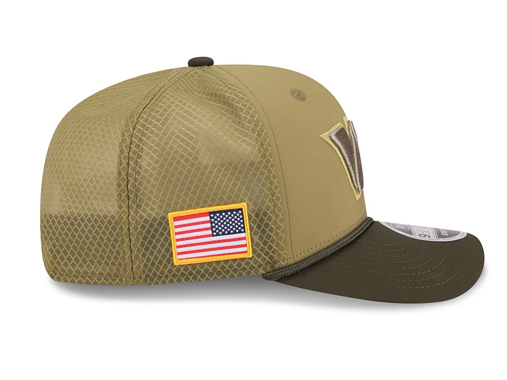 New Era Washington Commanders Salute To Service 2025 9Seventy Snapback Gorra
