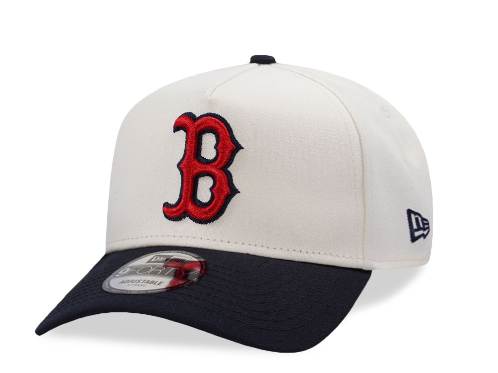New Era Boston Red Sox Chrome Two Tone Edition 9Forty A Frame Snapback Gorra