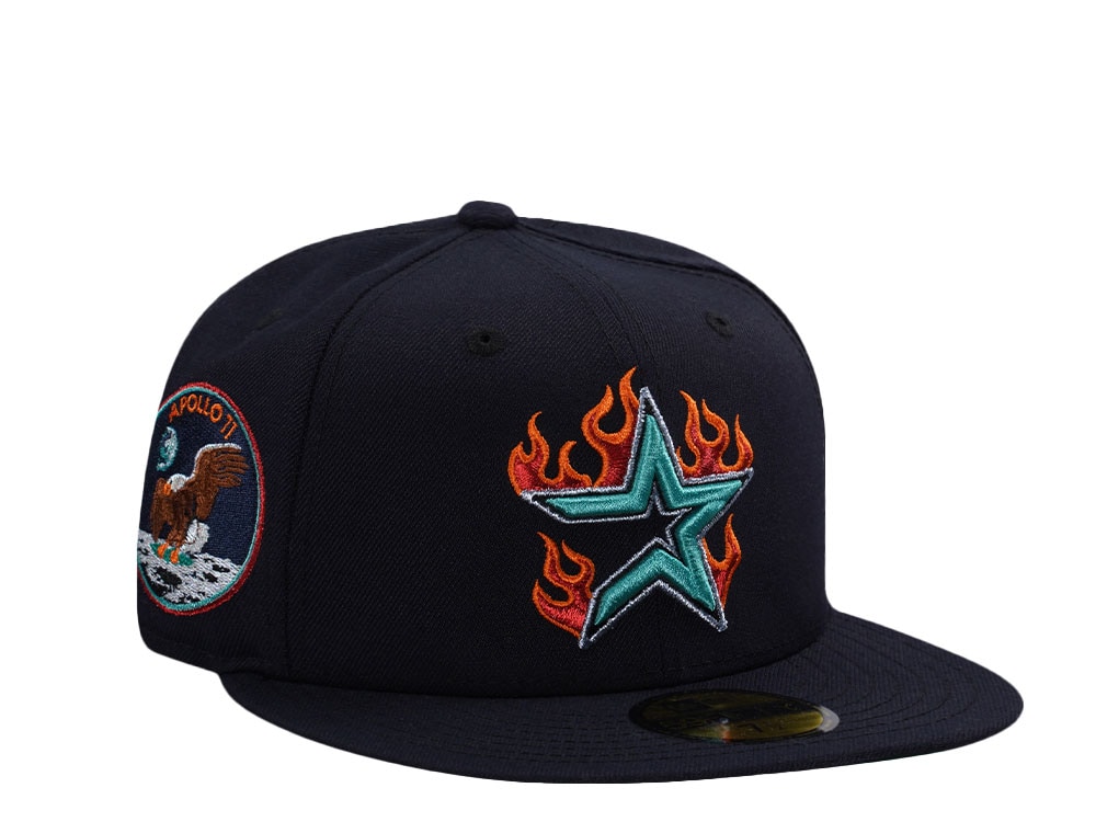 New Era Houston Astros Apollo Navy Prime Edition 59Fifty Fitted Gorra