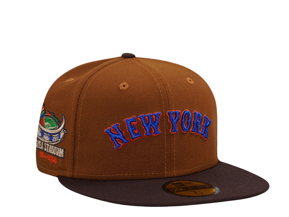 New Era New York Mets Shea Stadium Bourbon Prime Edition 59Fifty Fitted Gorra