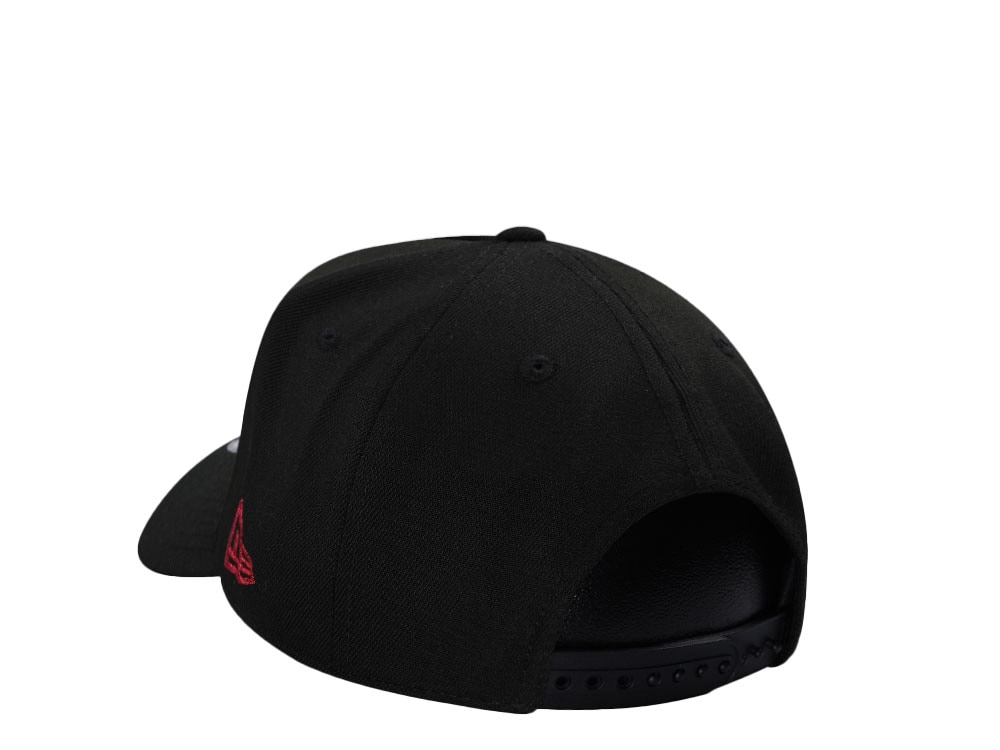 New Era AC Milan Black Metallic Edition 9Forty A Frame Snapback Gorra