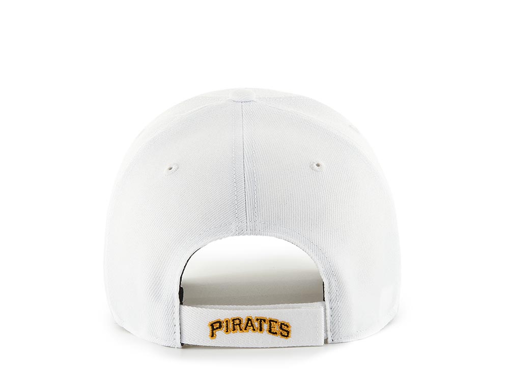 47Brand Pittsburgh Pirates Classic White Strapback Gorra