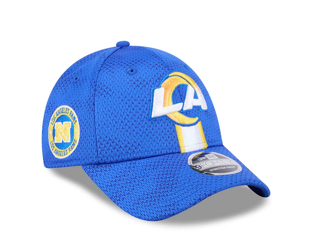 New Era Los Angeles Rams Sideline 2024 9Forty Stretch Snapback Gorra