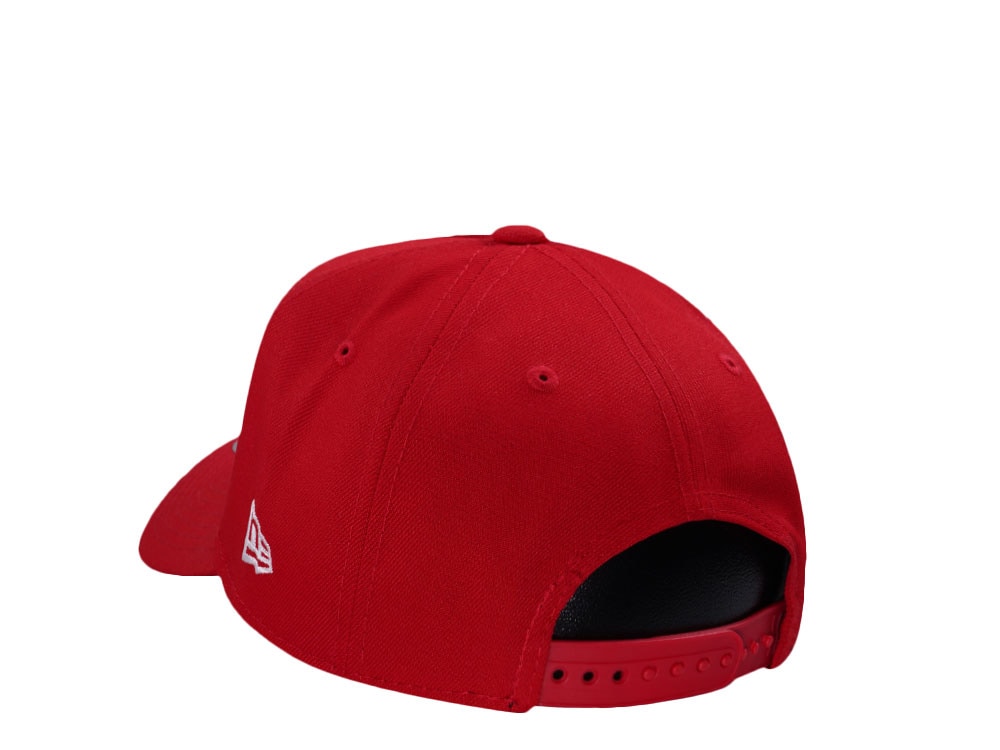 New Era New Jersey Devils 40th Anniversary Red Prime Edition 9Forty A Frame Snapback Gorra