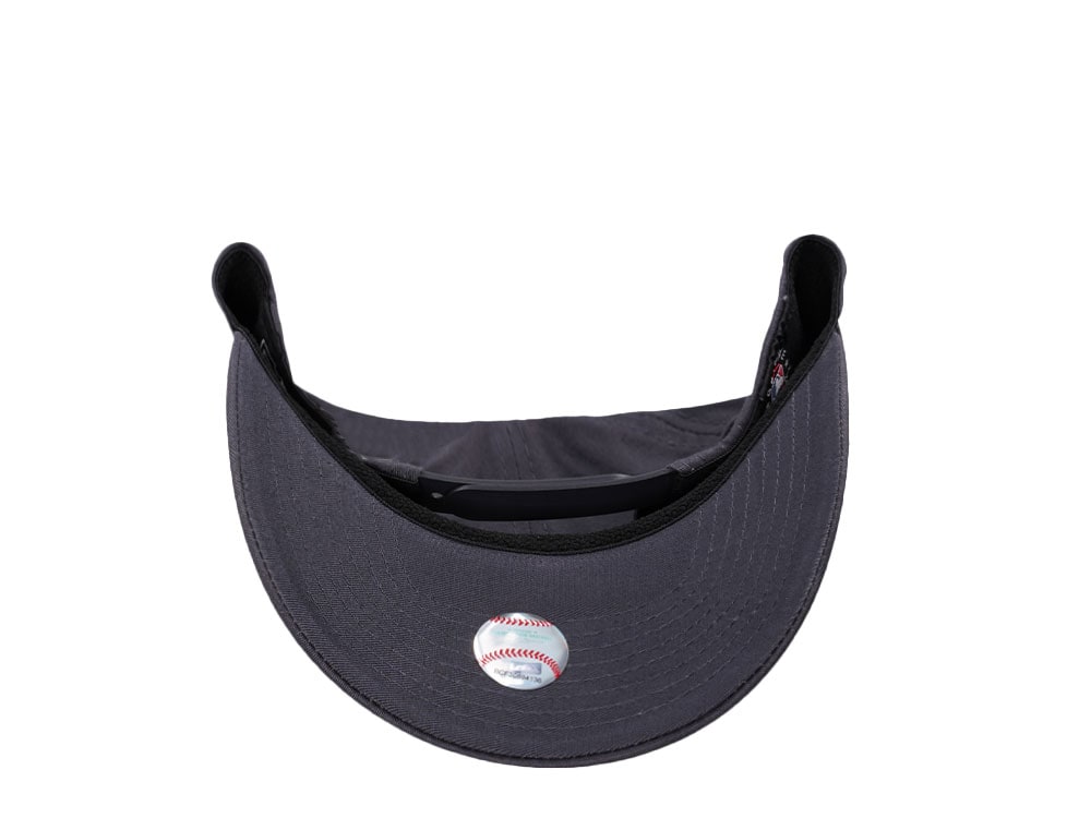 New Era Los Angeles Dodgers Gray on Gray 9Fifty Stretch Snapback Gorra