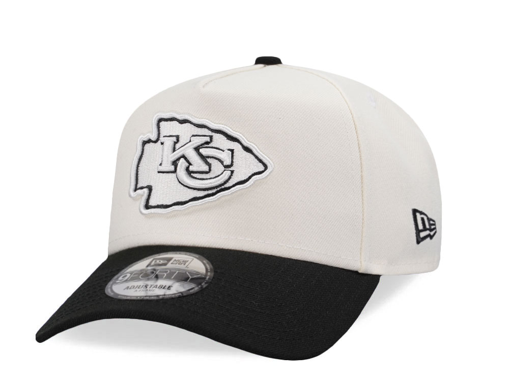 New Era Kansas City Chiefs Classic Chrome Two Tone Edition 9Forty A Frame Snapback Gorra