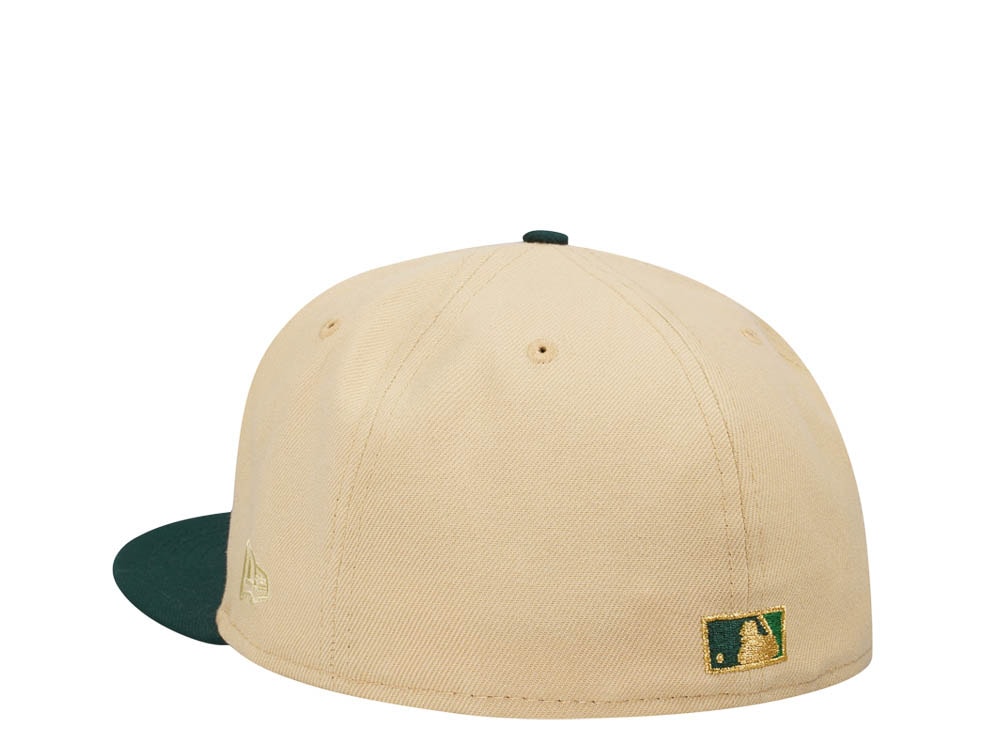 New Era Toronto Blue Jays 30th Anniversary Vegas Gold Two Tone Edition 59Fifty Fitted Gorra