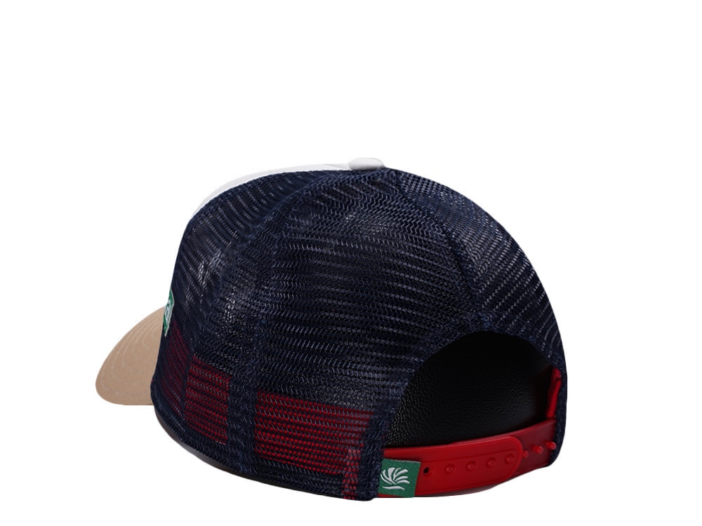 Djinns HFT Simply Livin White Coastal Edition Trucker Snapback Gorra