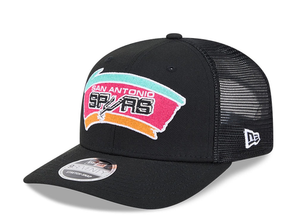 New Era San Antonio Spurs HWC Edition 9Seventy Trucker Snapback Gorra