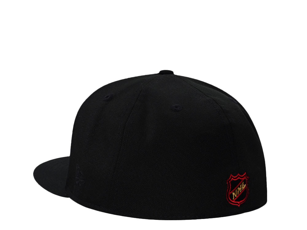 New Era Chicago Blackhawks Winter Classic 2015 Black Prime Edition 59Fifty Fitted Gorra