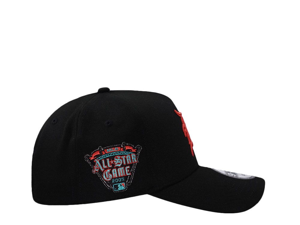 New Era Detroit Tigers All Star Game 2005 Lava Black Prime Edition 9Forty A Frame Snapback Gorra
