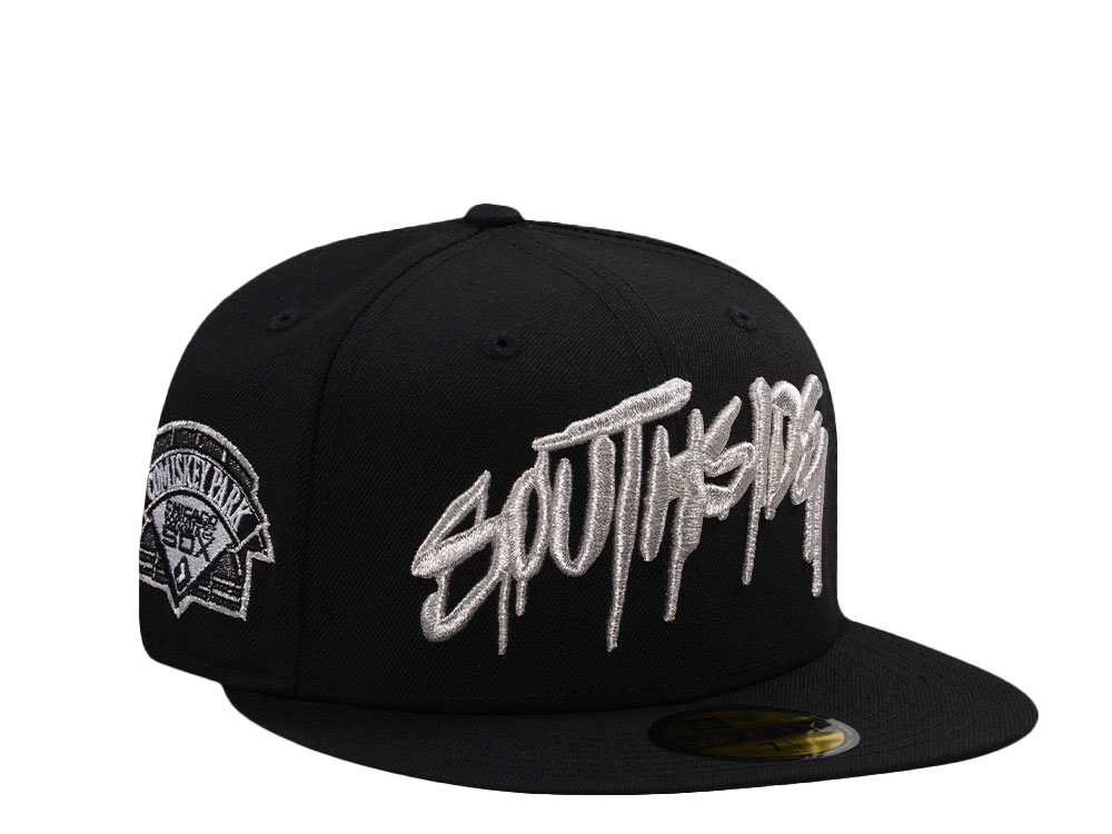 New Era Chicago White Sox Comiskey Park Black Prime Edition 59Fifty Fitted Gorra