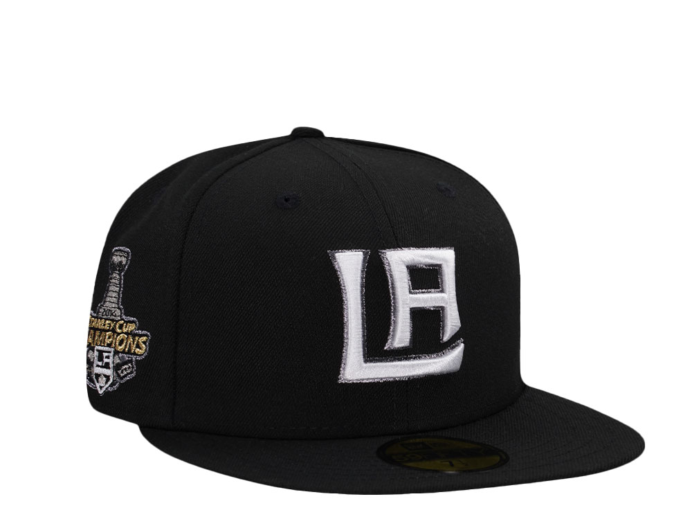 New Era Los Angeles Kings Stanley Cup 2014 Black Prime Edition 59Fifty Fitted Gorra