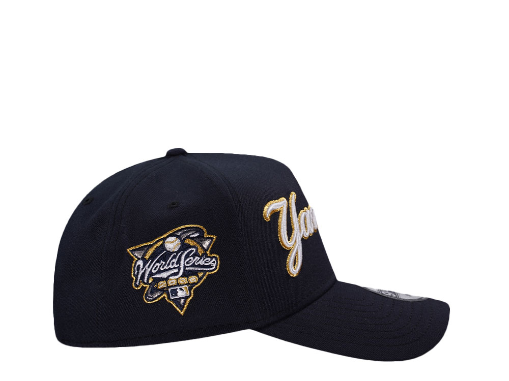 New Era New York Yankees World Series 2000 Navy Prime Edition 9Forty A Frame Snapback Gorra