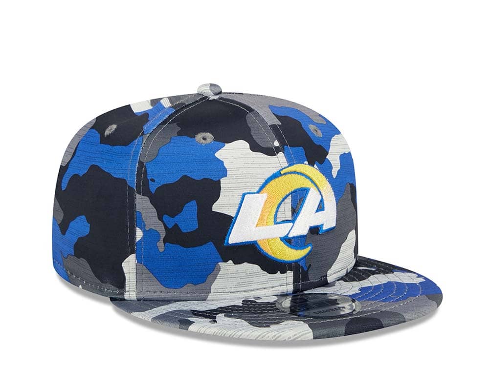 New Era Los Angeles Rams NFL Training Camp 22 Camo 9Fifty Snapback Gorra