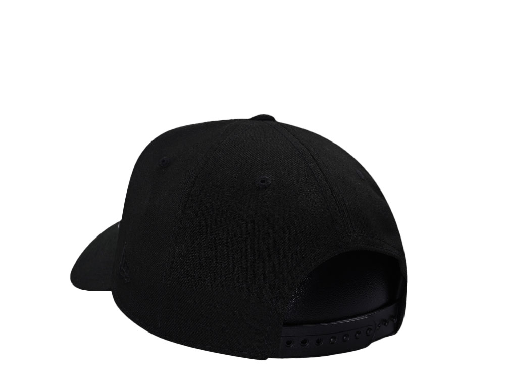 New Era Anaheim Ducks 30th Anniversary Blacked Out Edition 9Forty A Frame Snapback Gorra