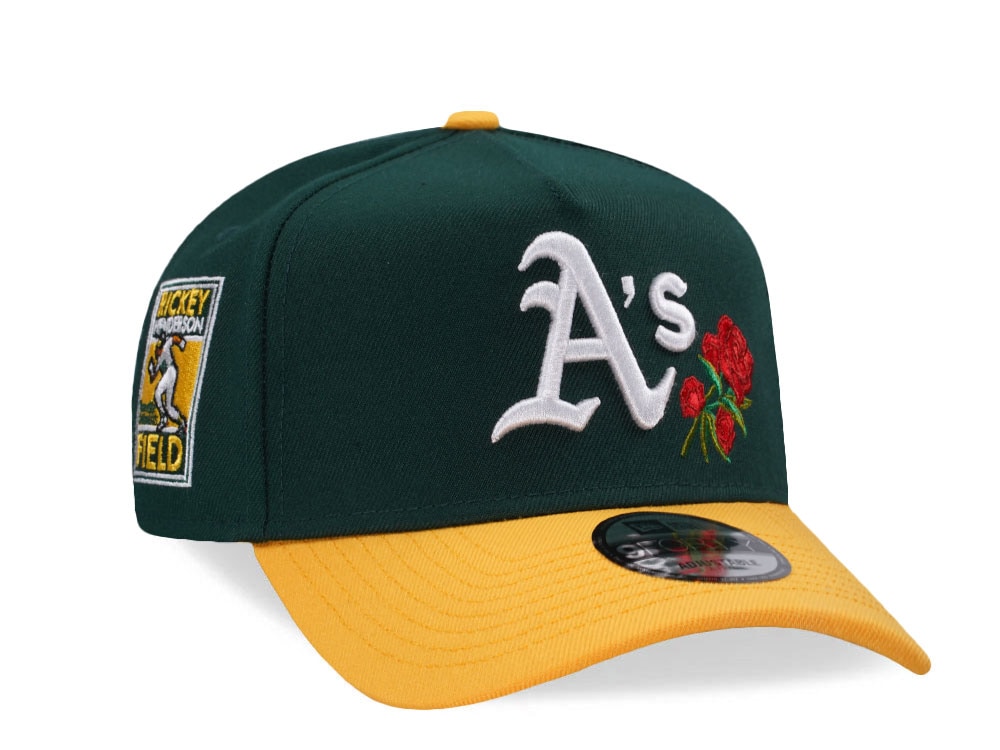 New Era Oakland Athletics Rickey Henderson Two Tone Edition 9Forty A Frame Snapback Gorra