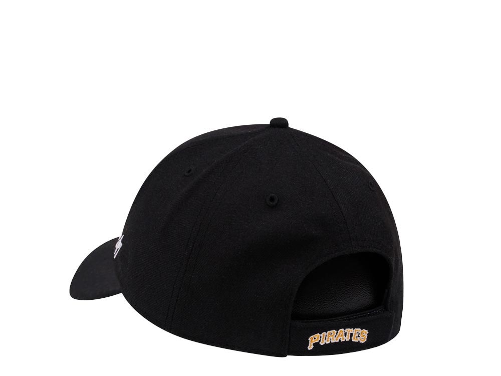 47Brand Pittsburgh Pirates Classic Black Strapback Gorra