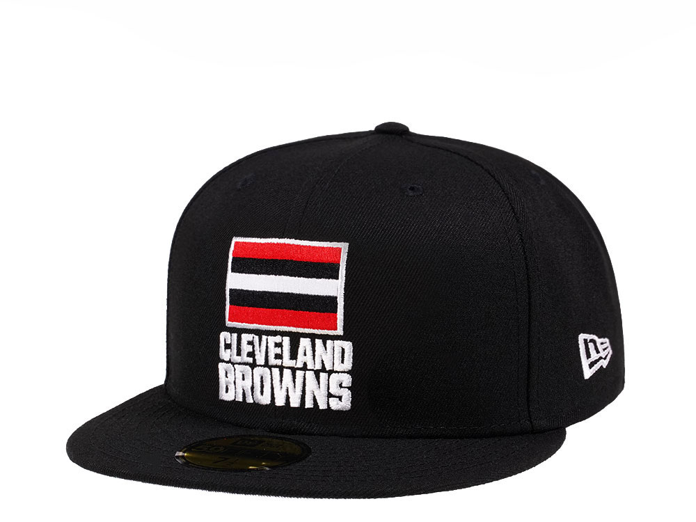 New Era Cleveland Browns Alternate Black Crimson Collection 59Fifty Fitted Gorra