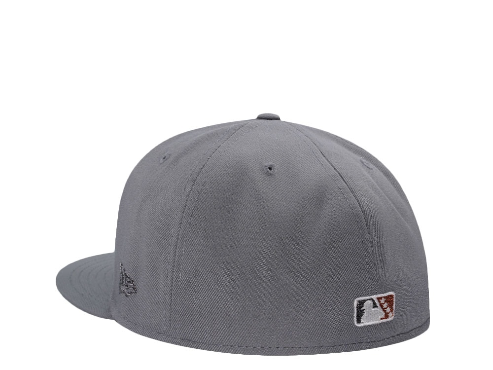 New Era Sugarland Space Cowboys Metallic Gray Prime Edition 59Fifty Fitted Gorra