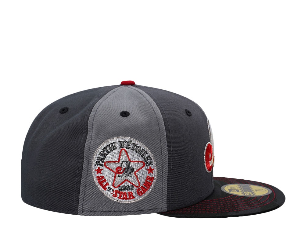 New Era Montreal Expos All Star Game 1982 Gray Pinwheel Edition 59Fifty Fitted Gorra