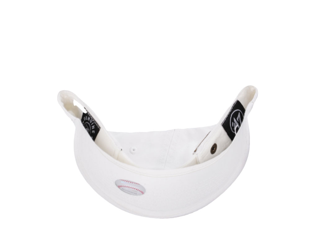 47Brand Chicago White Sox Classic White Clean up Snapback Gorra
