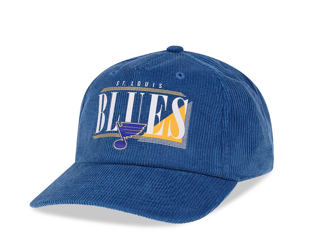 American Needle St. Louis Blues Blue Cord Snapback Gorra