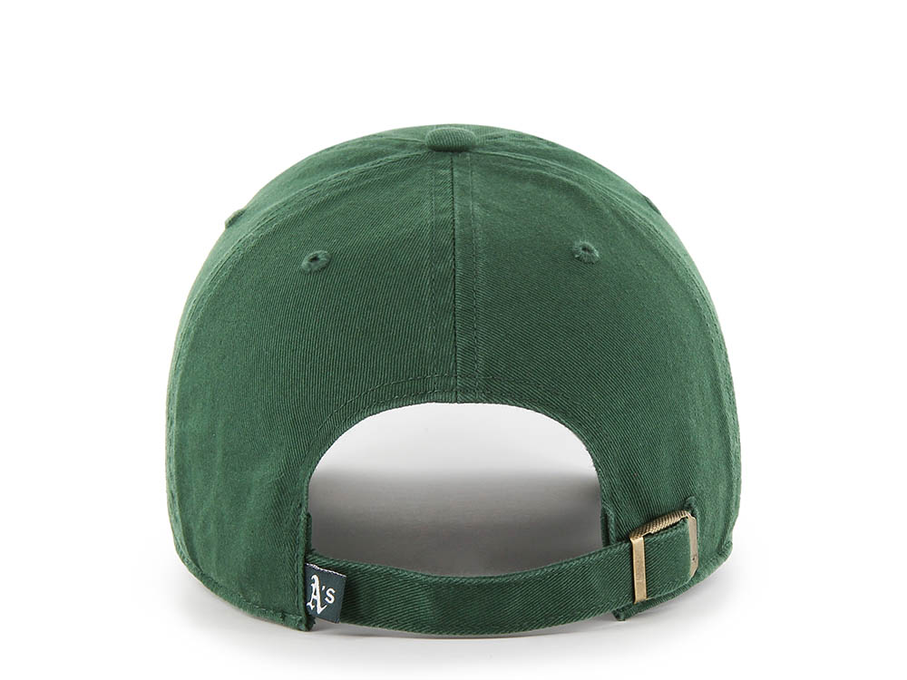 47 Brand Oakland Athletics Dark Green Edition Clean Up Strapback Gorra