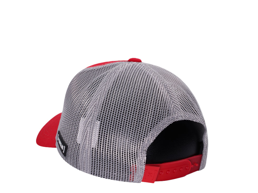 Capslab Looney Tunes Bugs Bunny Red Trucker Snapback Gorra