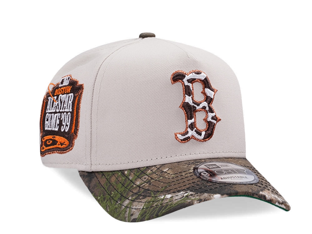 New Era Boston Red Sox All Star Game 1999 Stone Realtree APX Two Tone Edition 9Forty A Frame Snapback Gorra