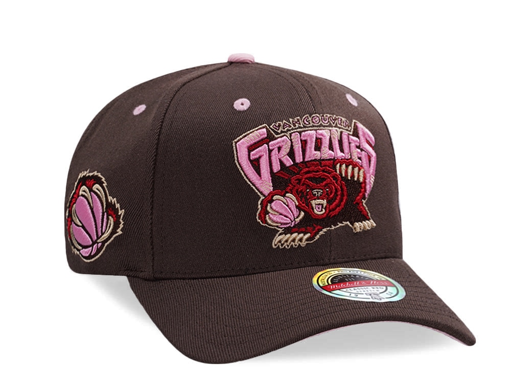 Mitchell & Ness Vancouver Grizzlies Hardwood Classic Brown Sugar Edition Snapback Gorra