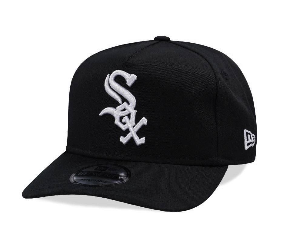 New Era Chicago White Sox Black Classic Edition 19Twenty A Frame Snapback Gorra