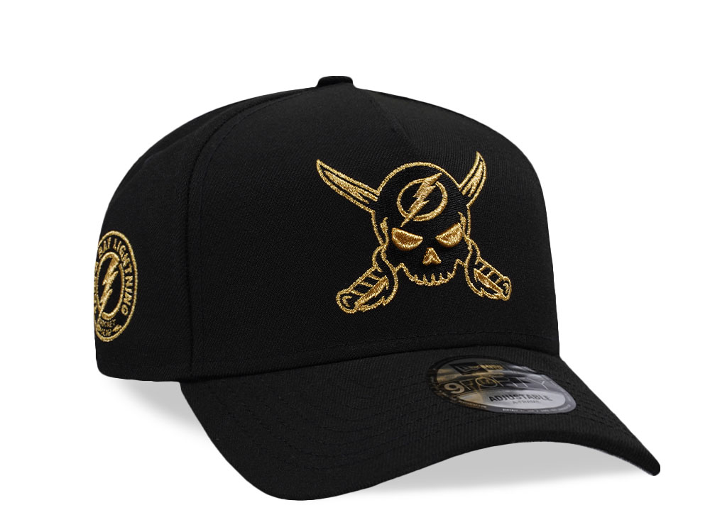 New Era Tampa Bay Lightning Gasparilla Gold Edition 9Forty A Frame Snapback Gorra