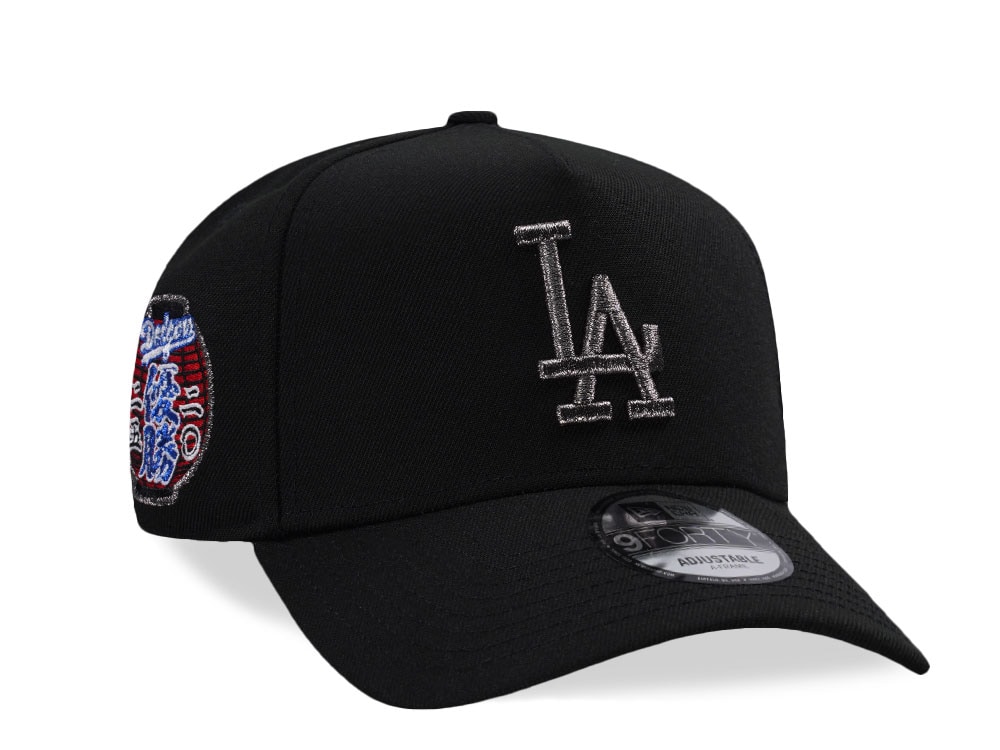 New Era Los Angeles Dodgers World Series 2025 Black Prime Edition 9Forty A Frame Snapback Gorra