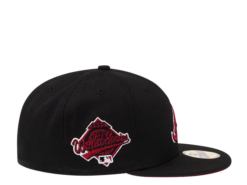 New Era Atlanta Braves World Series 1995 Pinot Noir Edition 59Fifty Fitted Gorra