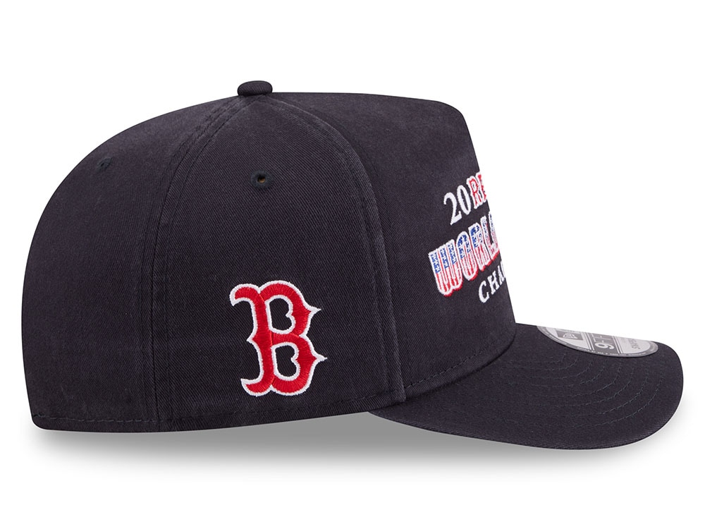 New Era Boston Red Sox World Series Champions 2004 Historic Navy Edition 9Fifty A Frame Snapback Gorra