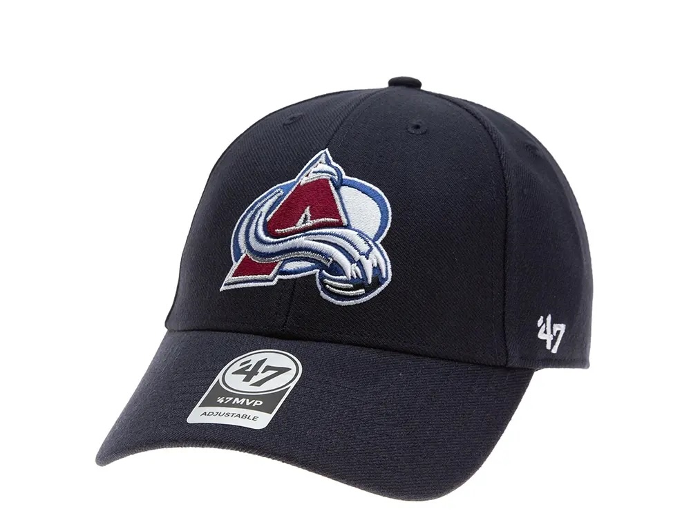 47brand Colorado Avalanche Classic Strapback Navy Gorra