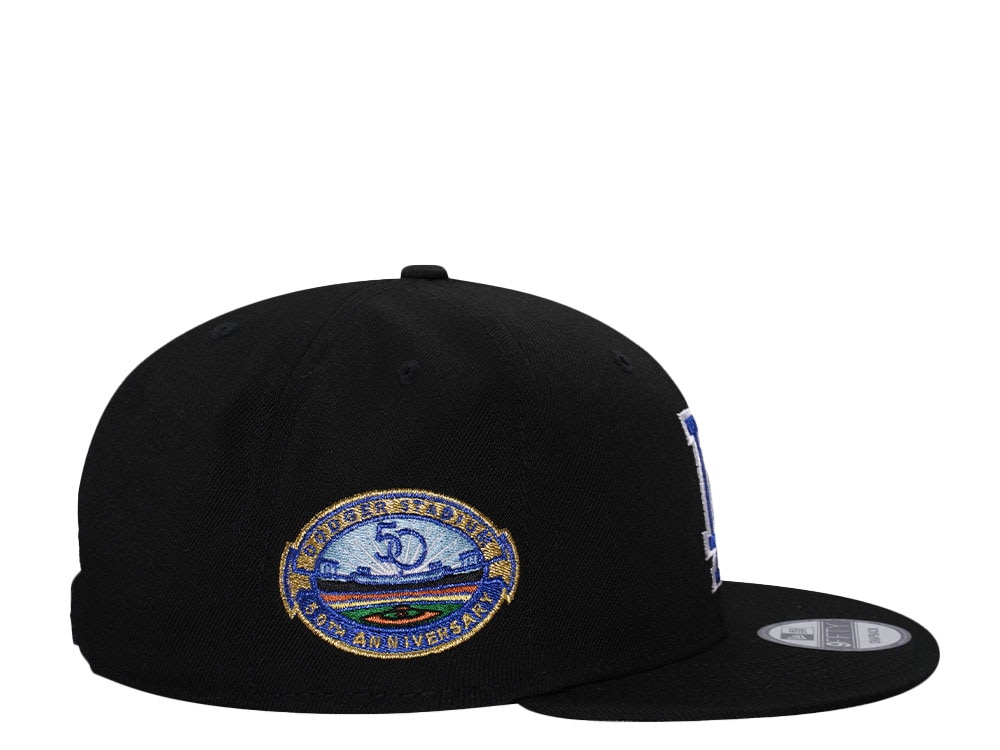 New Era Los Angeles Dodgers 50th Anniversary Black Classic Edition 9Fifty Snapback Gorra