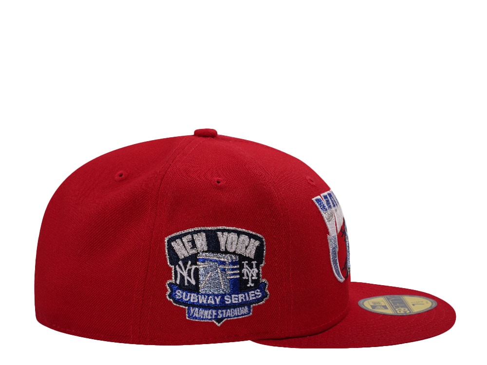 New Era New York Yankees Subway Series Scarlet Prime Edition 59Fifty Fitted Gorra