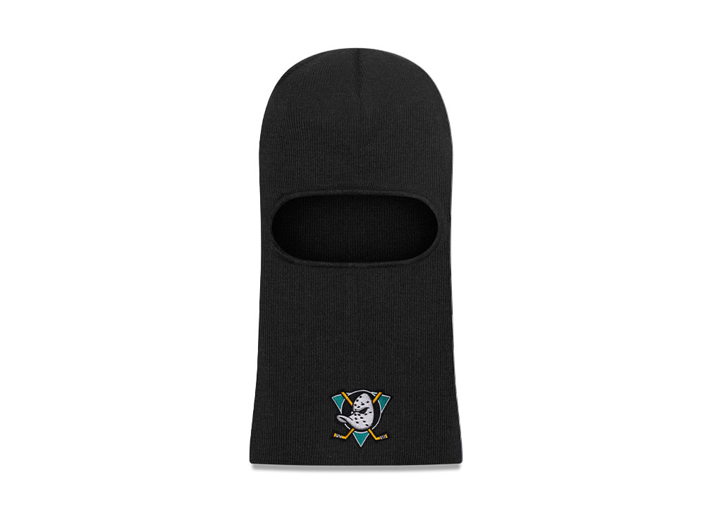 Mitchell & Ness Anaheim Ducks Tailgate Balaclava Black Gorro