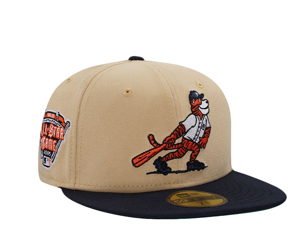 New Era Detroit Tigers All Star Game 2005 Vegas Throwback Edition 59Fifty Fitted Gorra