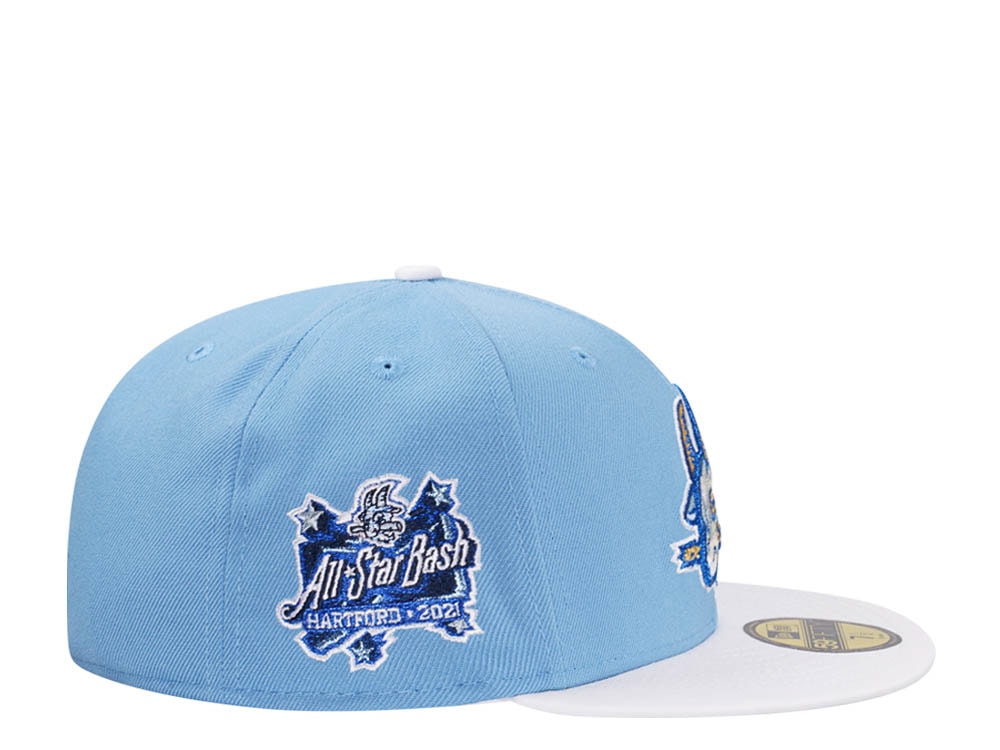 New Era Hartford Yard Goats All Star Game 2021 Hockey Two Tone Edition 59Fifty Fitted Gorra