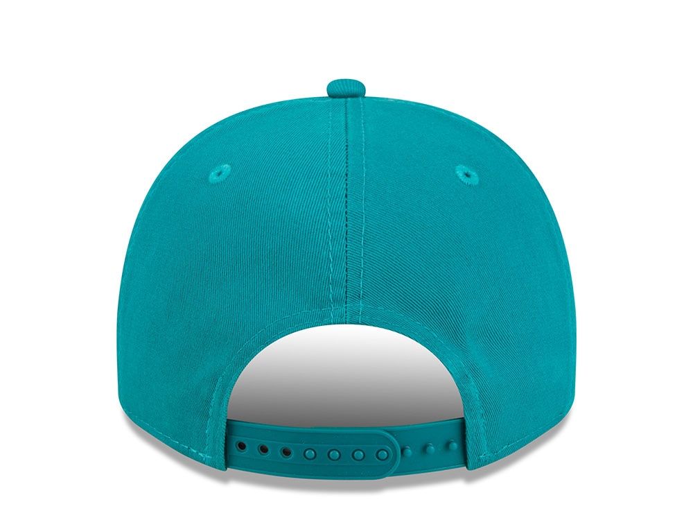 New Era Miami Dolphins Super Bowl Champions 1972 Historic Teal Edition 9Fifty A Frame Snapback Gorra