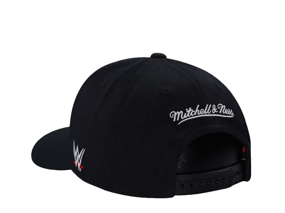 Mitchell & Ness Wrestlemania WWE Randy Savage Classic Red Stretch Snapback Gorra