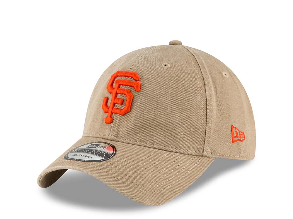 New Era San Francisco Giants Khaki Core Classic 9Twenty Strapback Gorra