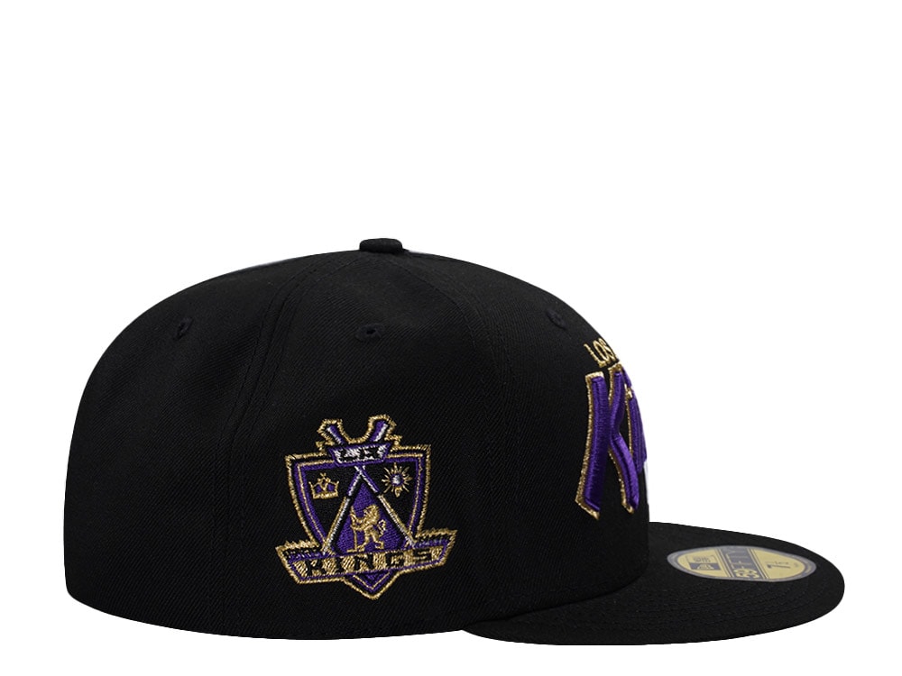 New Era Los Angeles Kings Black Prime Edition 59Fifty Fitted Gorra