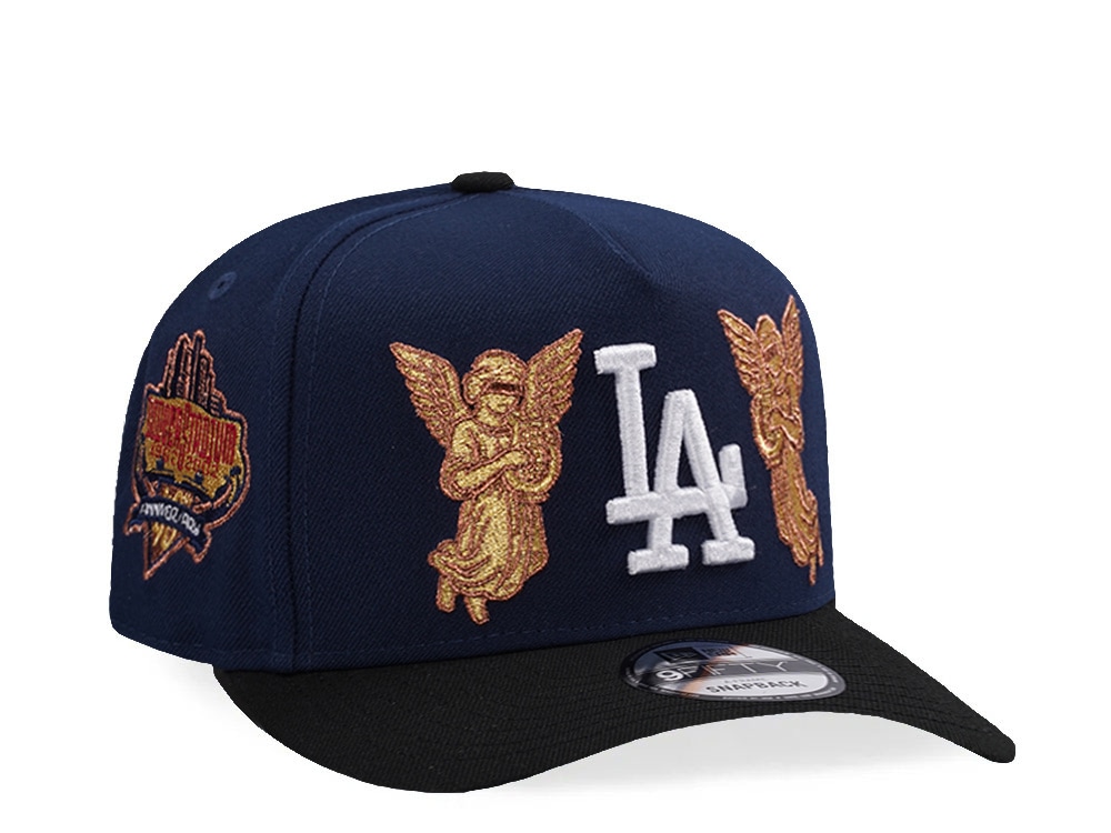 New Era Los Angeles Dodgers 40th Anniversary Ocean Blue Two Tone Edition 9Fifty A Frame Snapback Gorra