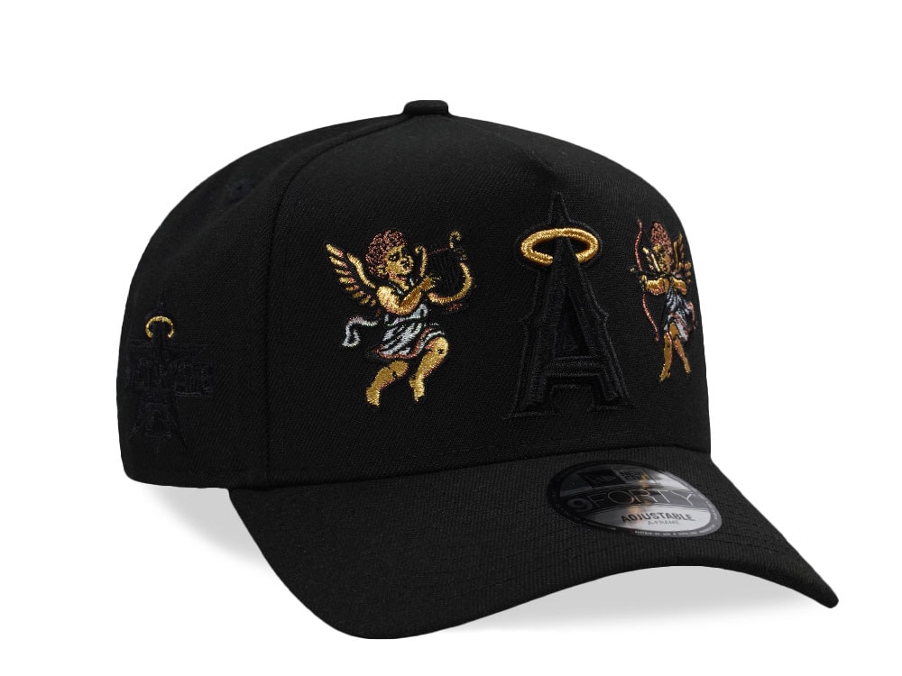 New Era Anaheim Angels All Star Game 2010 Cupids Black Prime Edition 9Forty A Frame Snapback Gorra